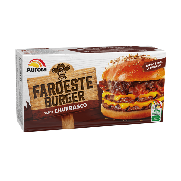 FAROESTE BURGUER CHURRASCO AURORA 672G