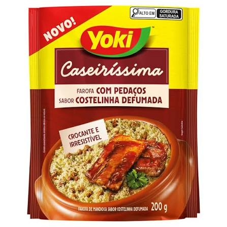 FAROFA YOKI CASEIRISSIMA 200G COSTELINHA