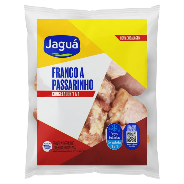 FRANGO A PASSARINHO JAGUA 700G COXA E ASA