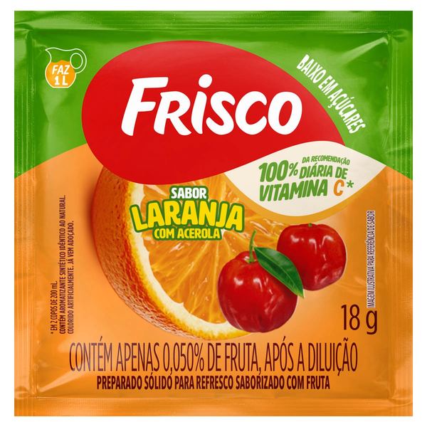 FRISCO LARANJA COM ACEROLA JONES 18G