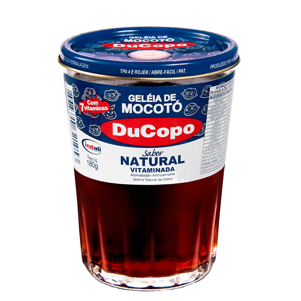 GELEIA MOCOTO DUCOPO 180G NATURAL