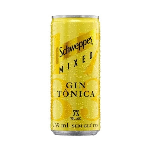 GIN TONICA SCHWEPPES 269ML LT MIX