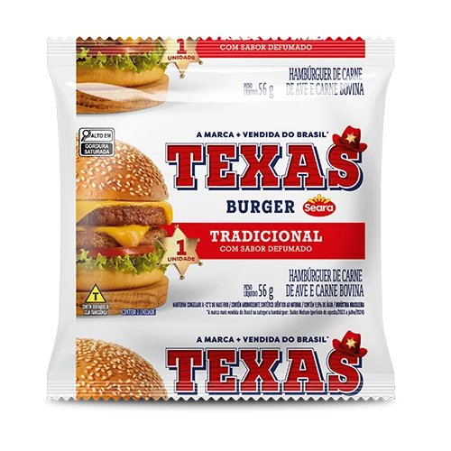 HAMB SEARA TEXAS 56G CARNE