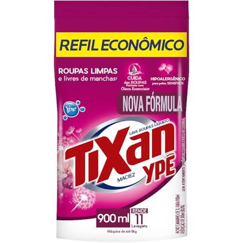 LAVA ROUPAS TIXAN YPE 900ML SCH MACIEZ