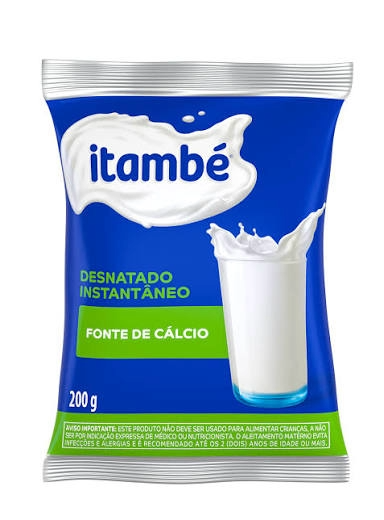 LEITE EM PO ITAMBE PCT 200G DESNATADO