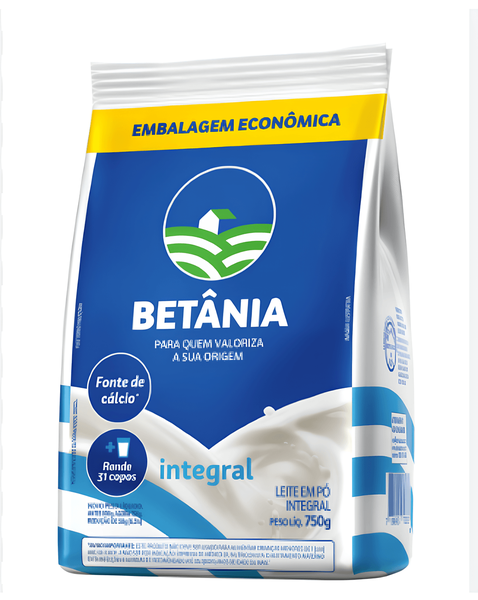 LEITE PO BETANIA SCH 750G INTEGRAL