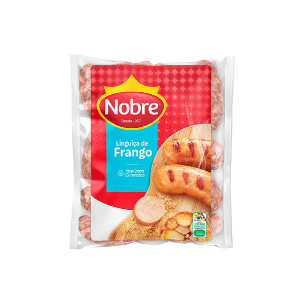 LINGUICA DE FRANGO NOBRE PCT 700G