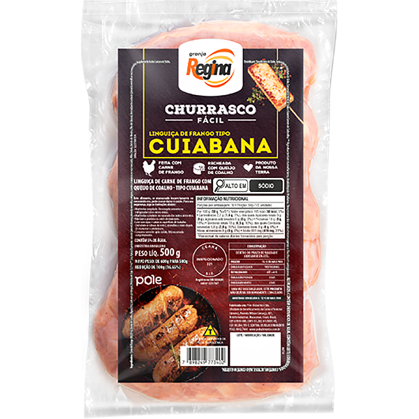LINGUICA REGINA 500G FGO QJ CUIABANA