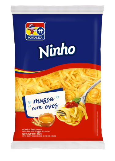 MACARRAO FORTALEZA NINHO COM OVOS 500G