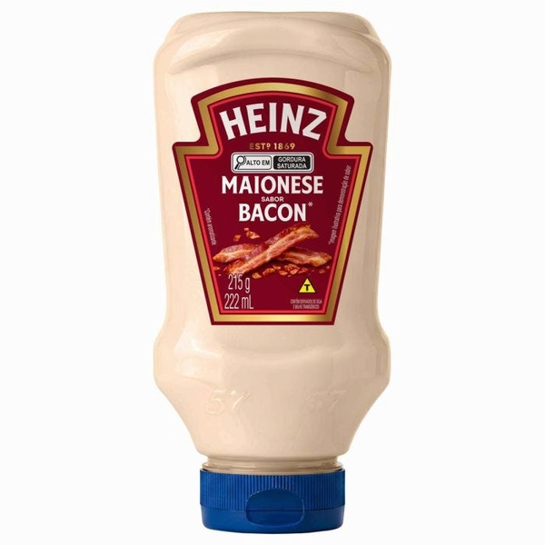 MAIONESE BACON HEINZ FP 215G