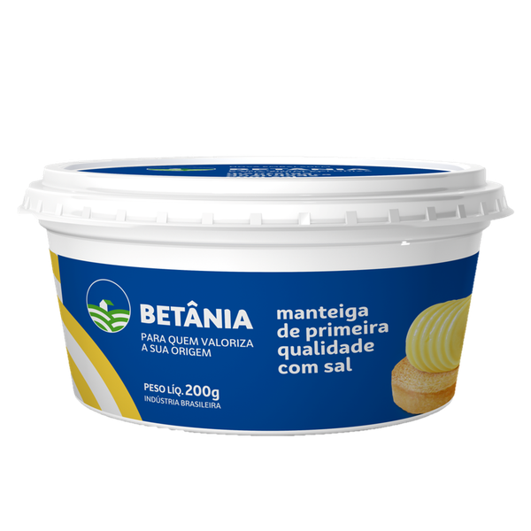 MANTEIGA BETANIA 200G C/SAL