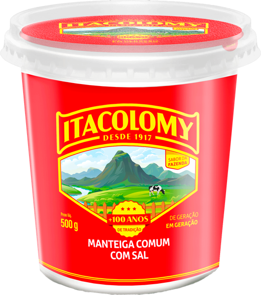 MANTEIGA ITACOLOMY PT 500G