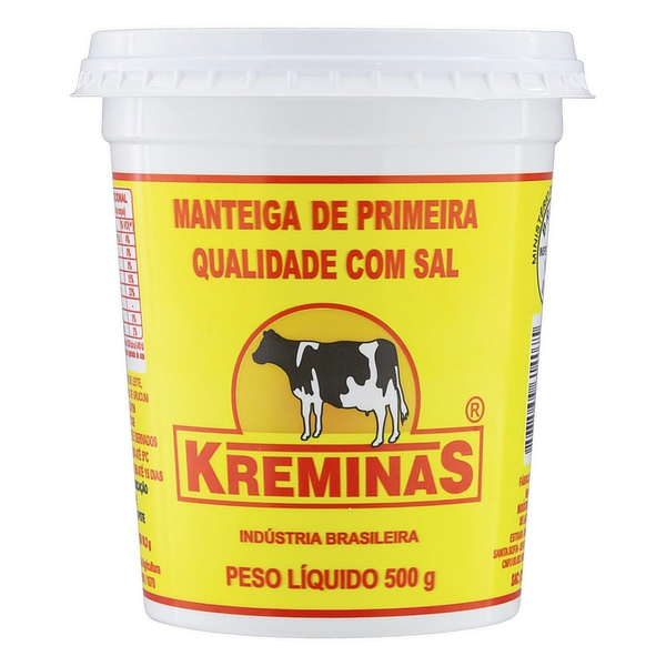 MANTEIGA KREMINAS 500G C SAL