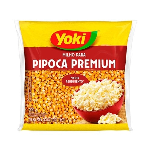 MILHO P/PIPOCA YOKI 400G PREMIUM