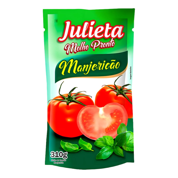 MOLHO TOMATE JULIETA SCH 310G MANJERICAO