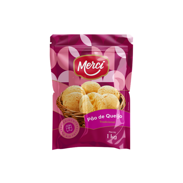 PAO QUEIJO MERCI 1KG