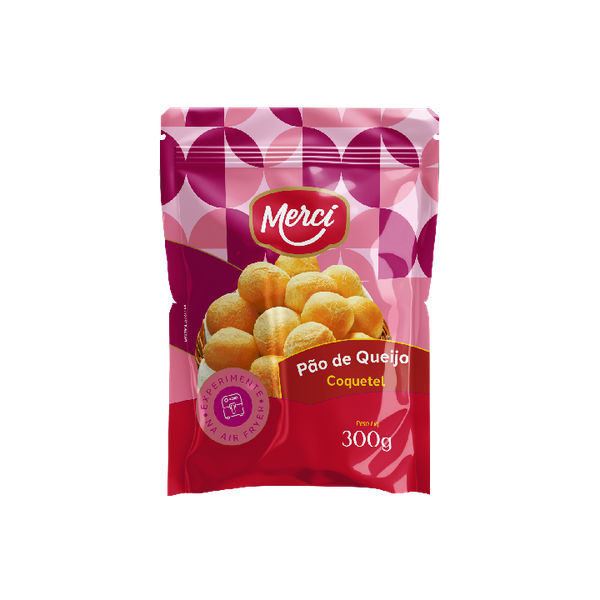 PAO QUEIJO MERCI TRAD 300G