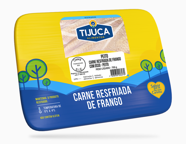 PEITO DE FRANGO RESF TIJUCA 700G