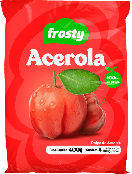 POLPA DE FRUTA FROSTY 400G ACEROLA
