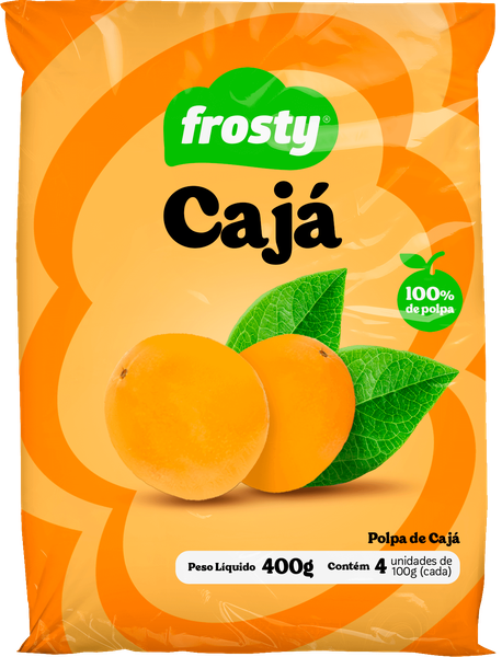 POLPA DE FRUTA FROSTY 400G CAJA