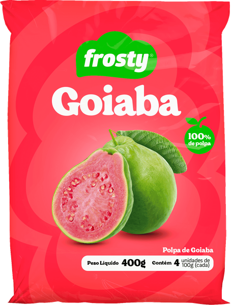 POLPA DE FRUTA FROSTY 400G GOIABA