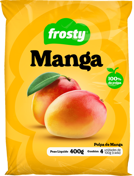 POLPA DE FRUTA FROSTY 400G MANGA