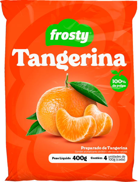 POLPA DE FRUTA FROSTY 400G TANGERINA