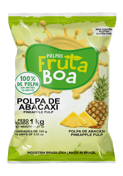 POLPA  FRUTABOA 1KG ABACAXI