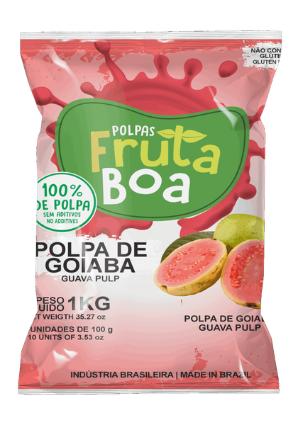 POLPA FRUTABOA 1KG GOIABA