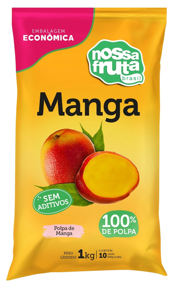 POLPA NOSSA FRUTA 1KG MANGA