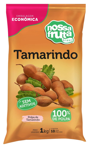 POLPA NOSSA FRUTA 1KG TAMARINDO