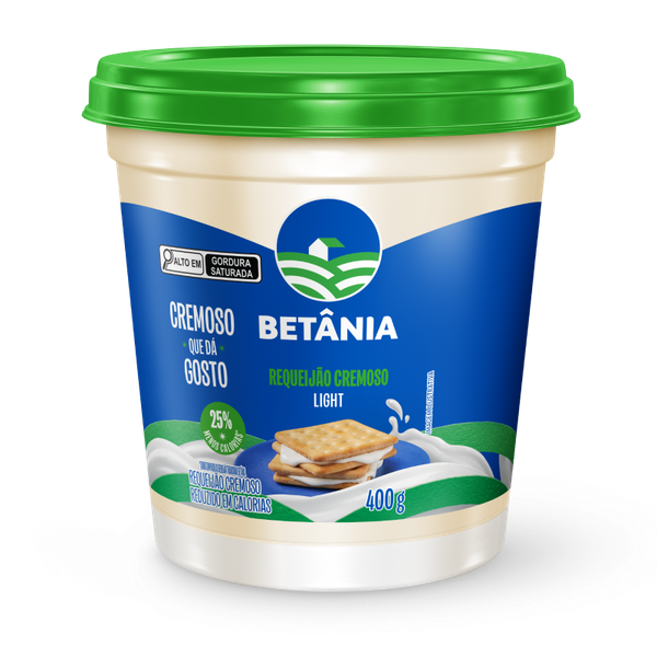 REQUEIJAO BETANIA CREM LIGHT 400G