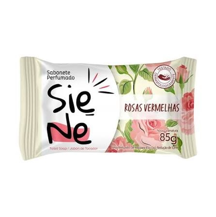 SAB EM BARRA SIENE 85G ROSAS VERMELHAS