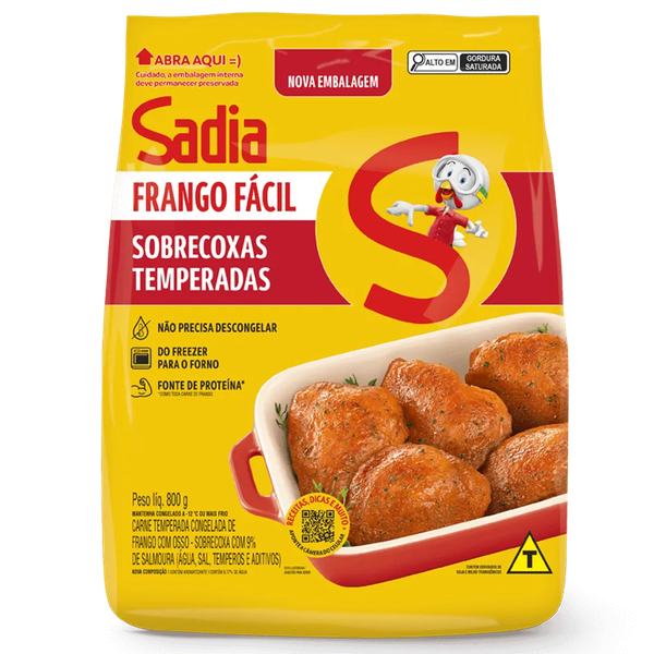 SOBRECOXA FRANGO SADIA ASSA FACIL 800G