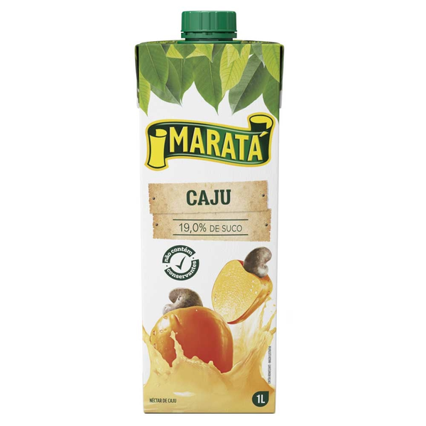 SUCO PRONTO MARATA CAJU 1L