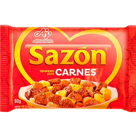 TEMPERO SAZON 60G CARNE VERMELHO