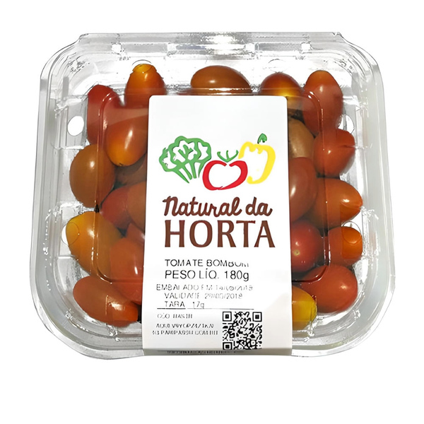 TOMATE BOMBOM NATURAL DA HORTA 180G