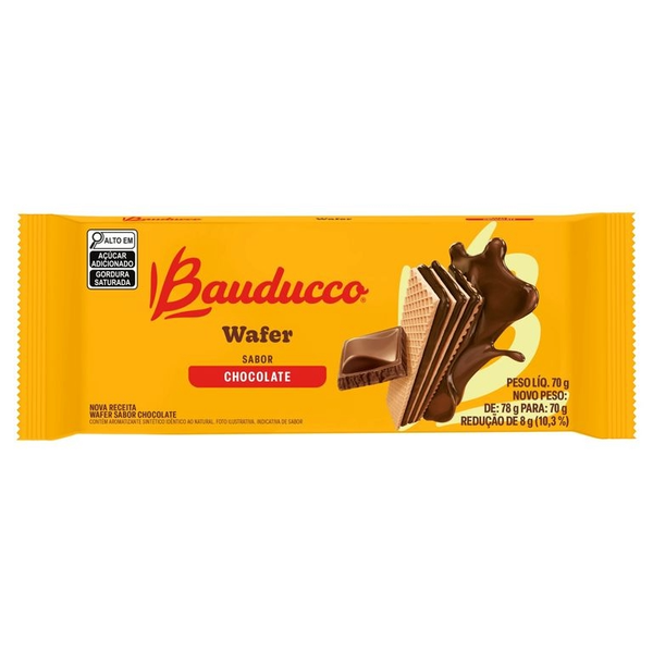 WAFER BAUDUCCO CHOCOLATE 70G