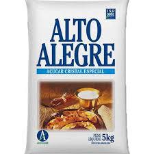 Açucar Cristal Alto Alegre 5 Kg
