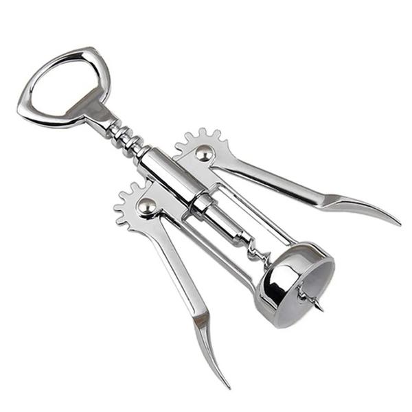 Abridor Garrafa C/Saca Rolha Inox