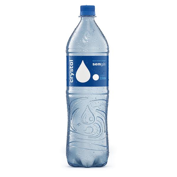 Agua Min.Crystal 1,5lt S/Gas