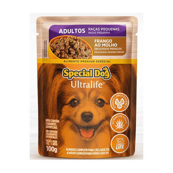 Alim.Caes Sp.Dog Sache 100g Fgo Rac.Peq