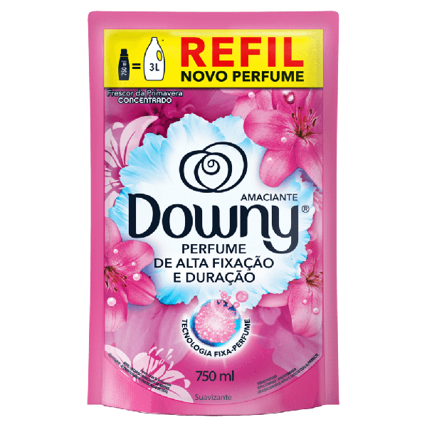 Amac.Downy 750ml Sache Frescor Primavera