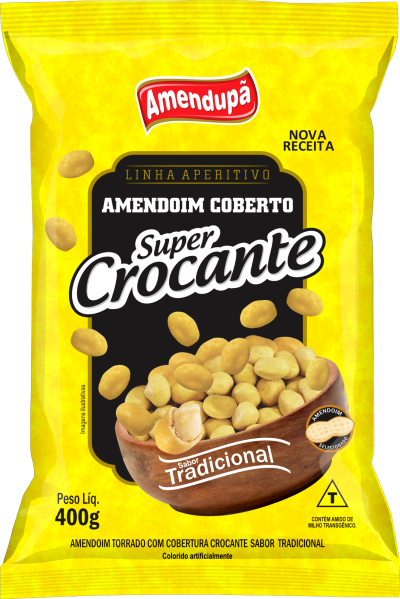 Amendoim Amendopã Croc.Pim.60g