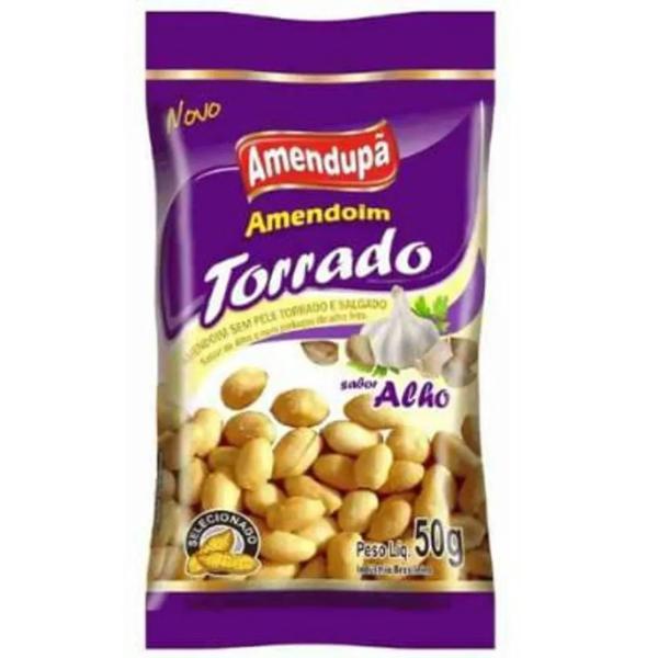 Amendoim Amendopã S/Pele Alho 50g
