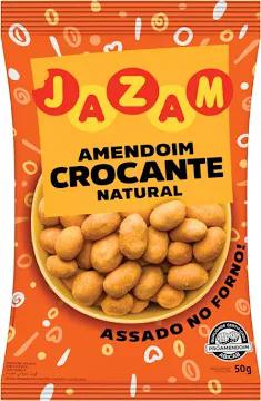 Amendoim Croc.Jazam 50g