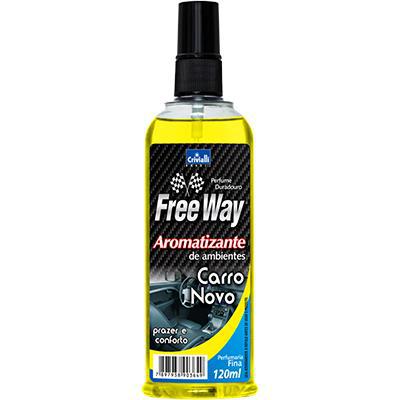Aromat.Free Way Spray Carro Novo 120 Ml