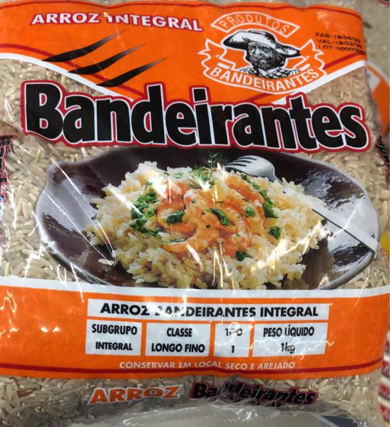 Arroz Bandeirantes Integral 1 Kg