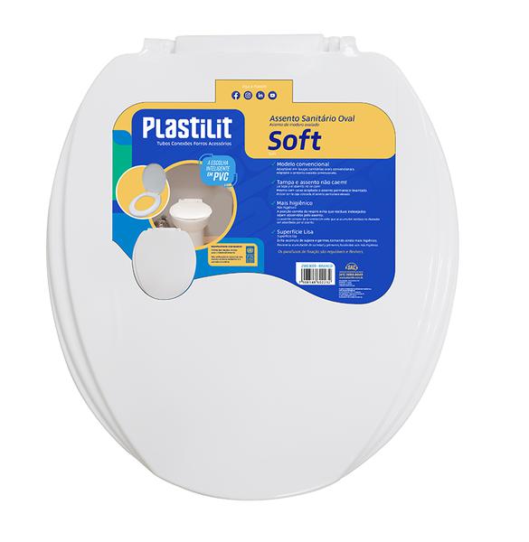 Assento Sanitario Plastilit Soft R.8001