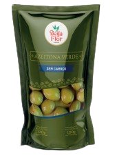 Azeitona Beija Flor Verde Rech.120g
